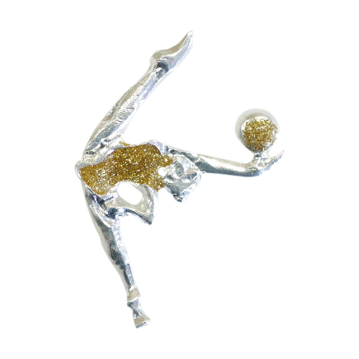 00969 Spilla Metal palla - immagine 1