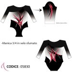 Federica leotard with sleeves - Image 7