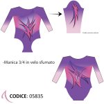 Federica leotard with sleeves - Image 9