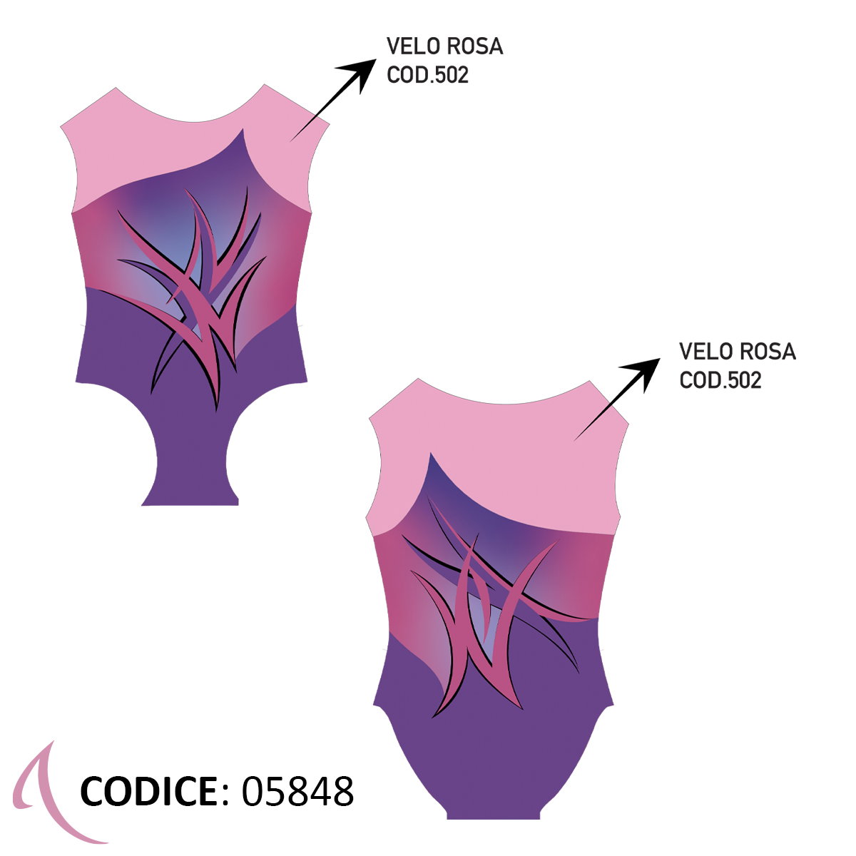 05848 Federica sleeveless leotard - Image 1