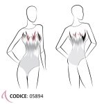 Body Megan con maniche - immagine 9