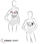 Maillot Megan sin mangas. - Imagen 8